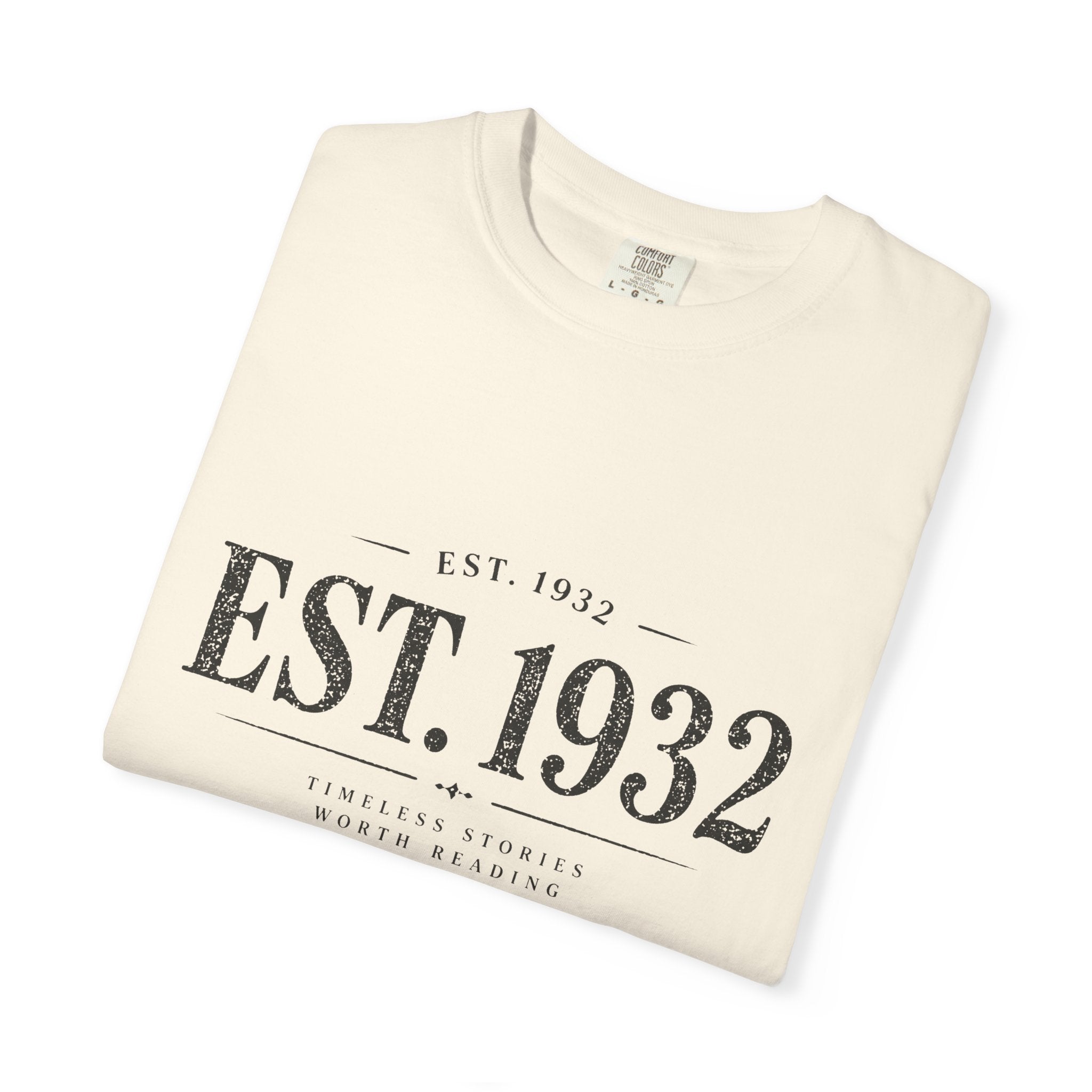 EST. 1932 Vintage Established Year T-Shirt — Retro Heritage Tee - Creations by Chris and Carlos