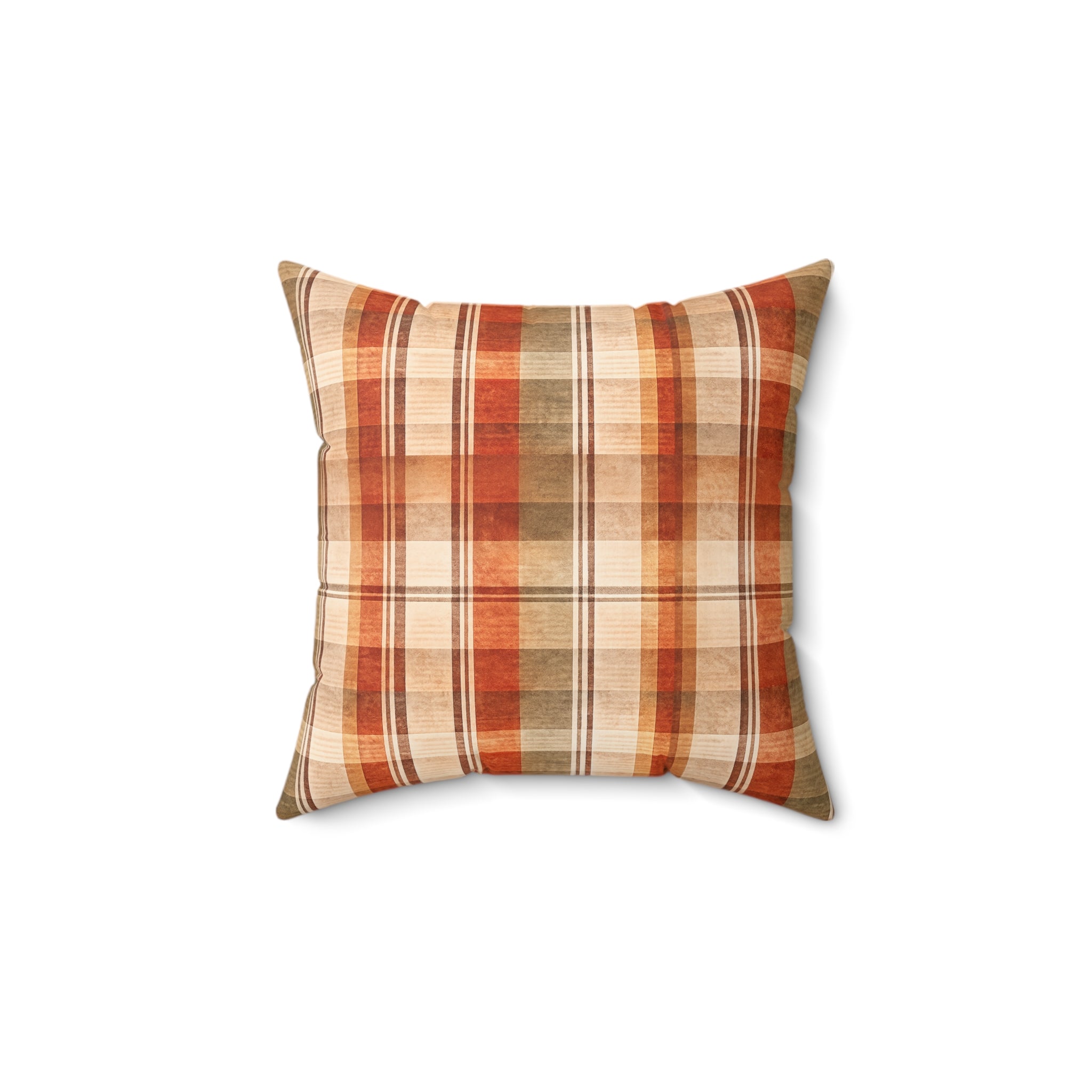 Old Soul Harvest™ Heirloom Plaid Throw Pillow - Throw Pillow from Old Soul Harvest Campfire Circle