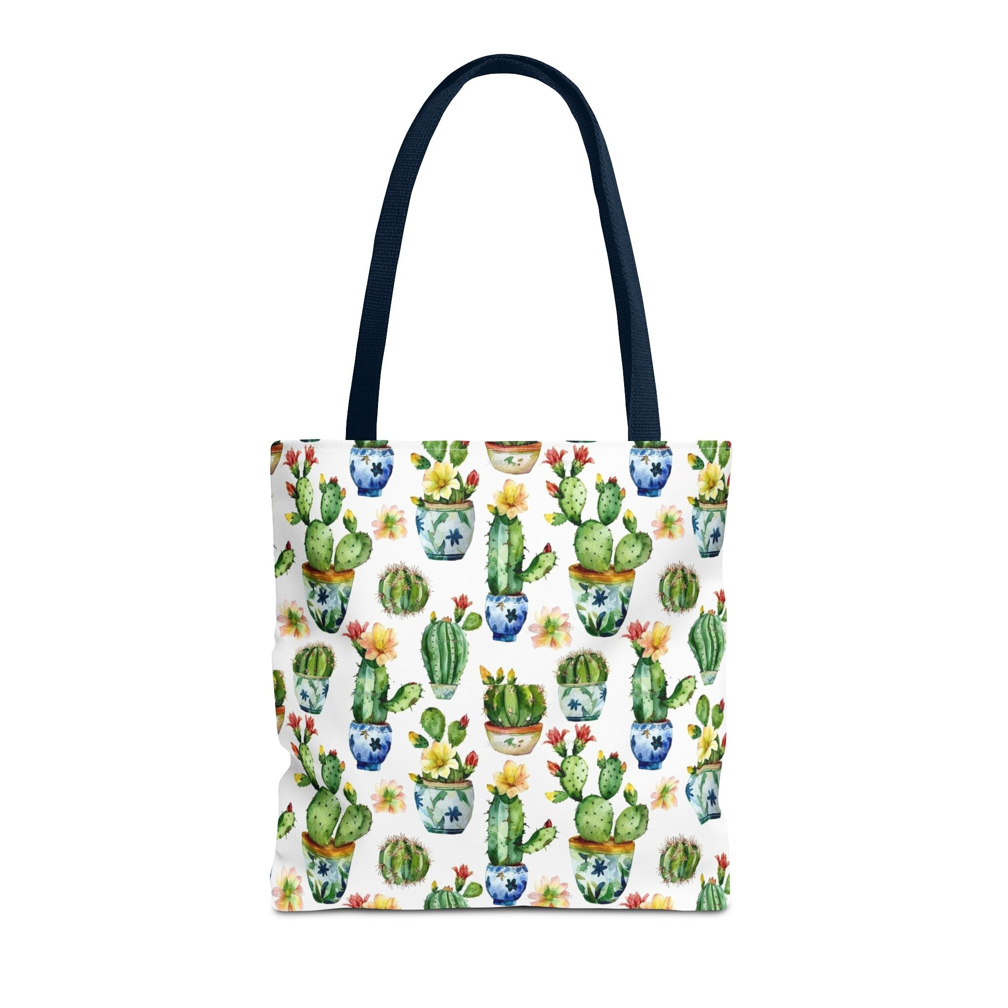 Sol y Alegría (Sun and Joy) Collection- Cactus Succulent Pattern Microfiber Blanket Soft Velveteen Throw for Home & Garden Lovers Cactus Watercolor Tote Bag – Floral Potted Succulent Pattern All-Over Print - Creations by Chris and Carlos