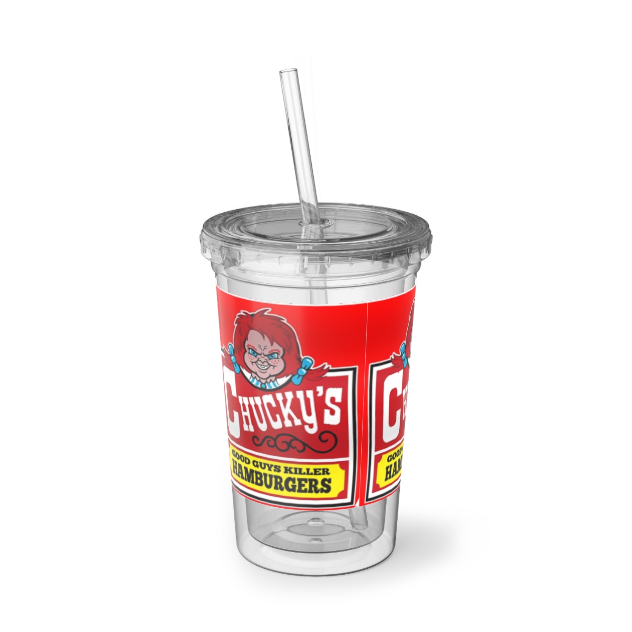 Chucky's Hamburgers- Suave Acrylic Cup - Creations by Chris and Carlos
