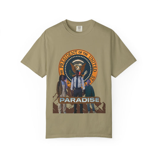 Paradise Presidential Seal Graphic T-Shirt - Creations by Chris and Carlos