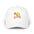 Cuckoo Classic Dad Cap | Adjustable White Hat, Fun Gift for Dads, Casual Accessories for All Occasions, Trendy Sun Hat