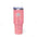 Headspace Hangs 40oz Vacuum Tumbler — Pink Retro Swirl Insulated Cup