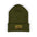 Embroidered Gold Cassette Beanie — Retro Music Cuffed Hat - Creations by Chris and Carlos