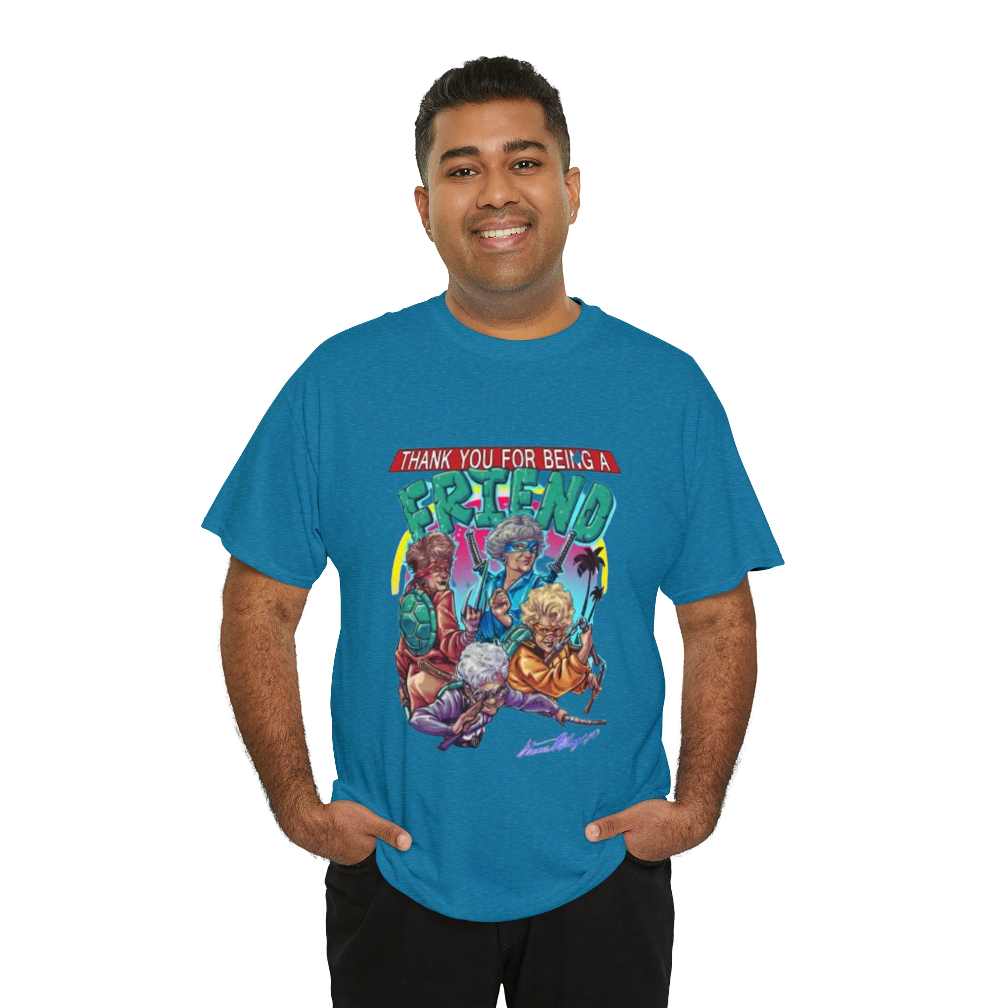 The T-Shirtnage Mutant Ninja Turtles- Unisex Heavy Cotton T-Shirt - Creations by Chris and Carlos