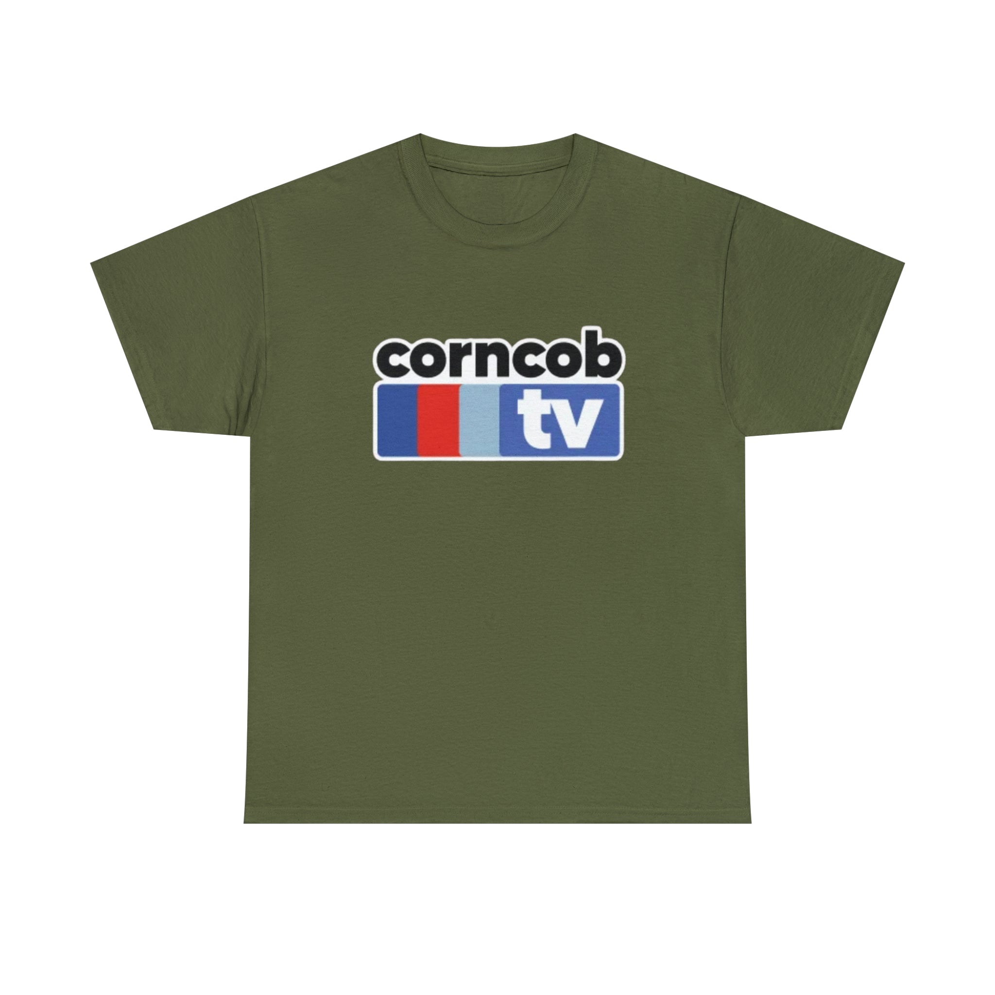 Corncob Tv- Unisex Heavy Cotton T-Shirt - Creations by Chris and Carlos