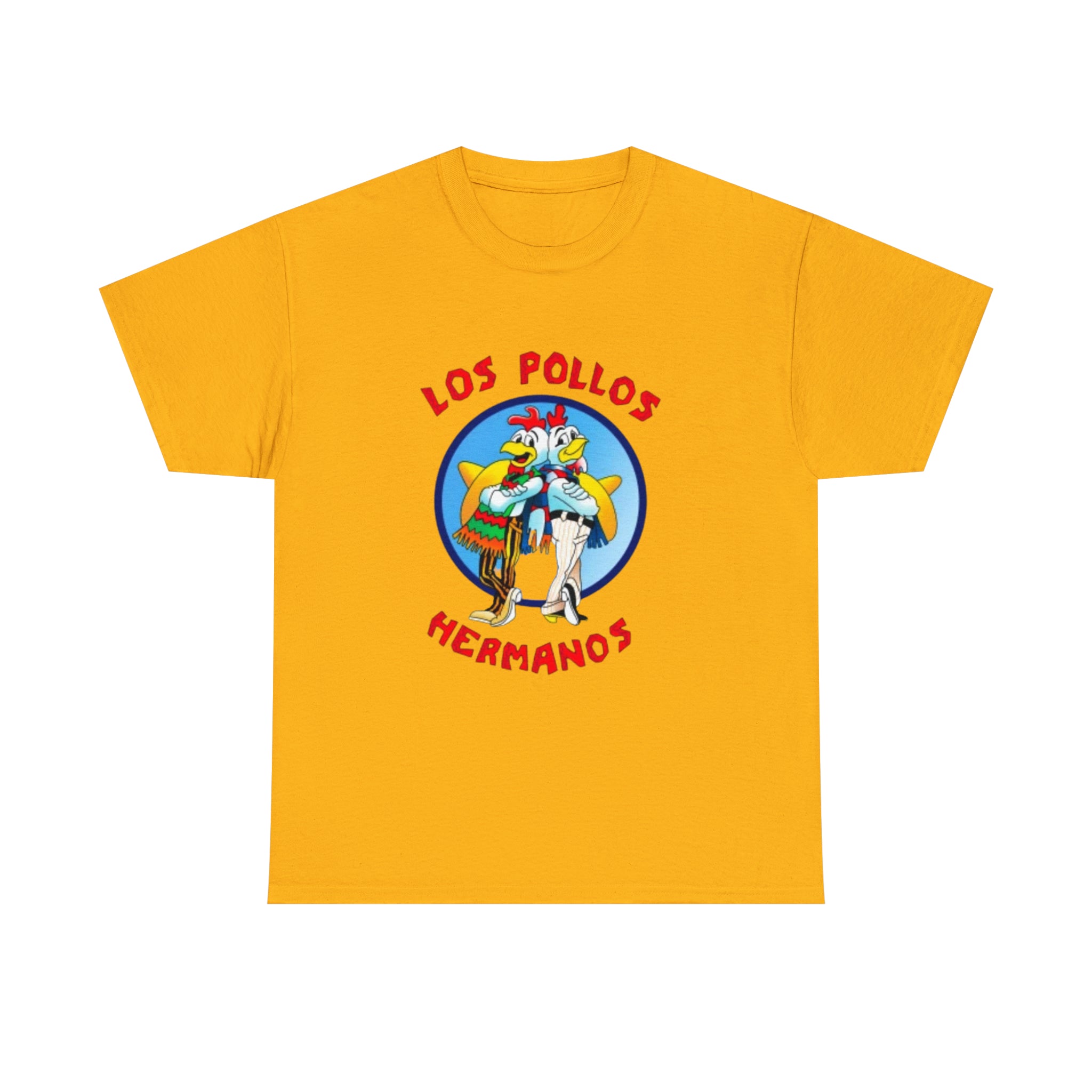 Pollos- Unisex Heavy Cotton T-Shirt - Creations by Chris and Carlos