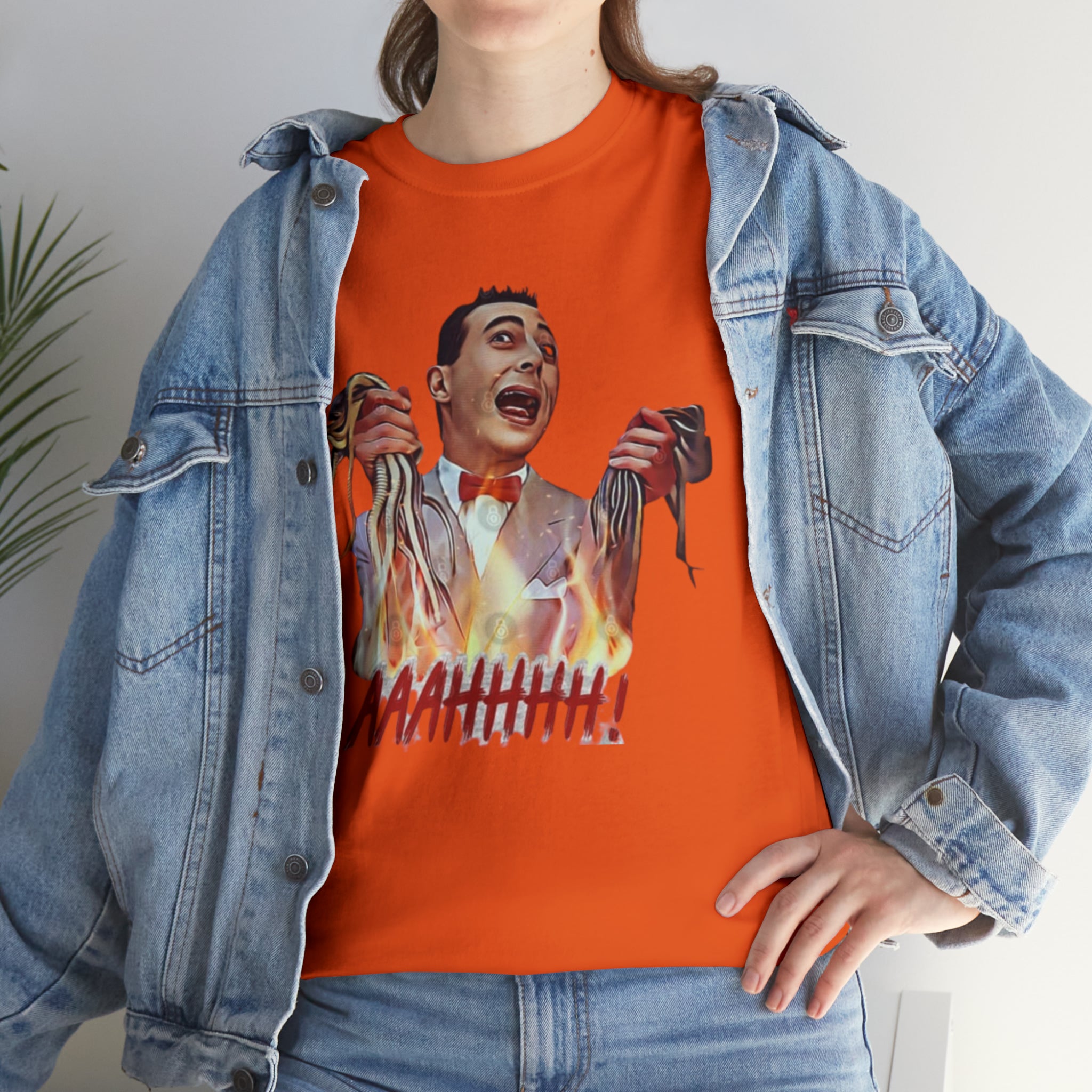 Pee Wee Herman-  Unisex Heavy Cotton T-Shirt - Creations by Chris and Carlos