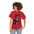Miércoles Addams- Esta es mi camiseta de algodón pesado unisex Happy Face