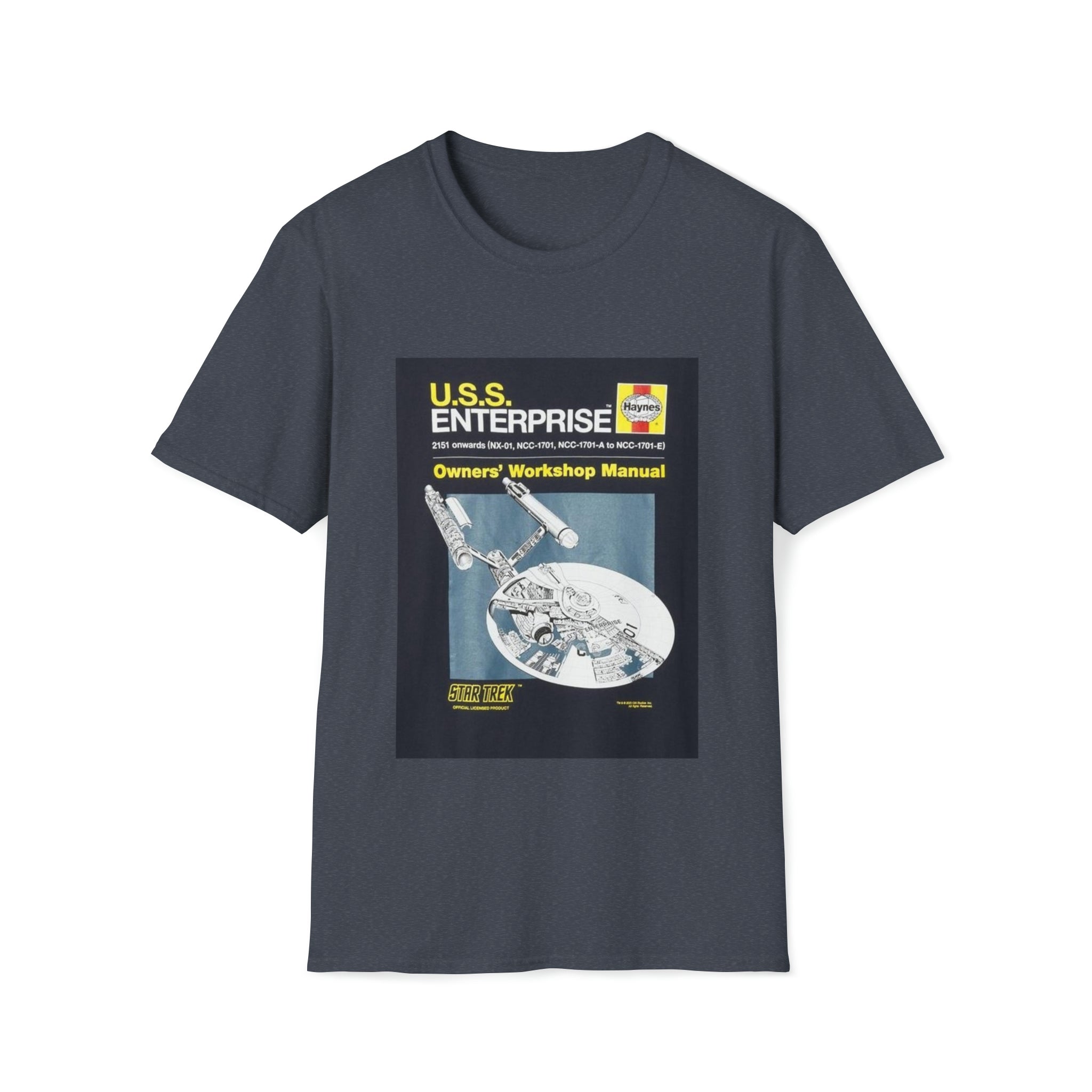 Star Trek USS Enterprise- Unisex Softstyle T-Shirt - Creations by Chris and Carlos