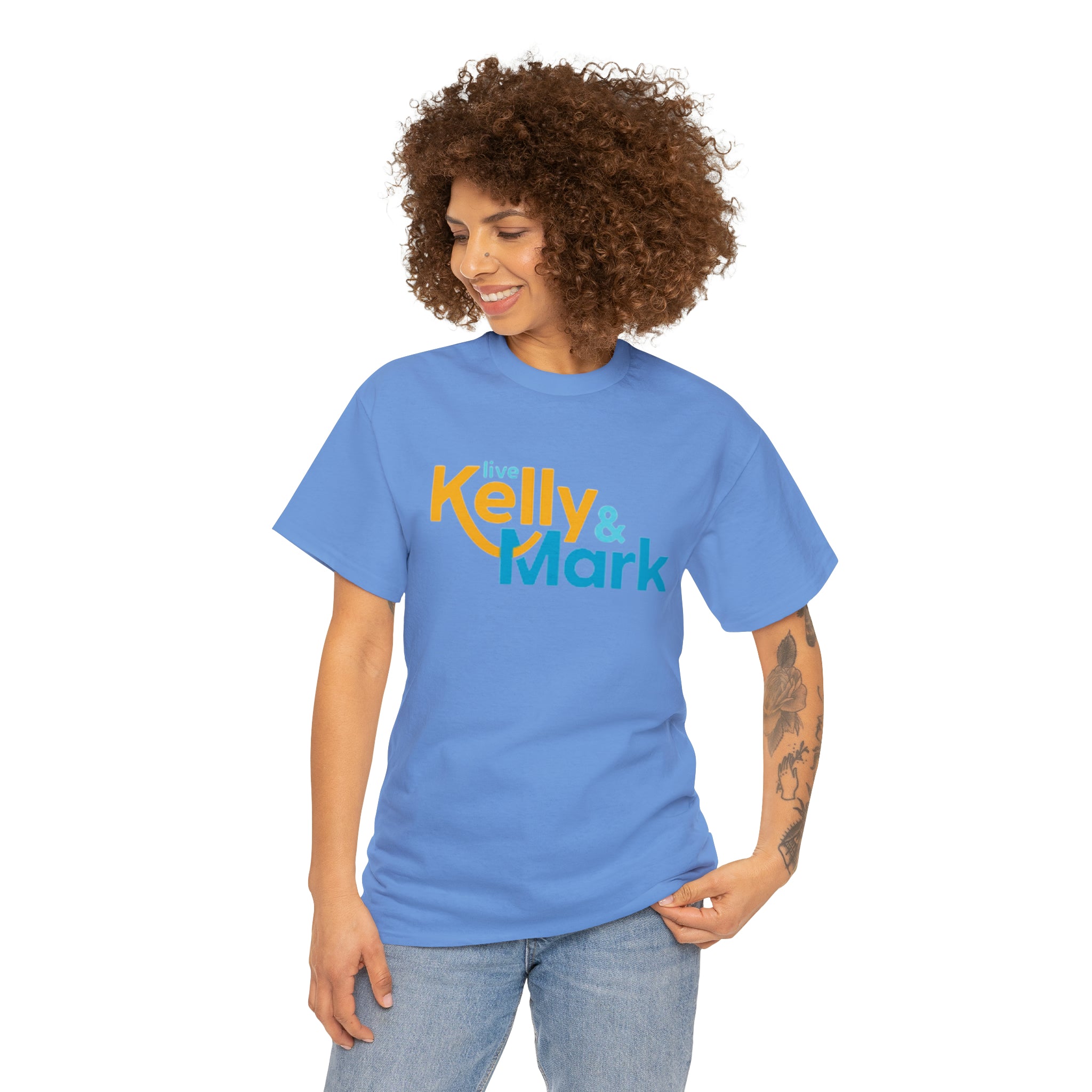 Live Kelly and Mark- Unisex Heavy Cotton T-Shirt - Creations by Chris and Carlos