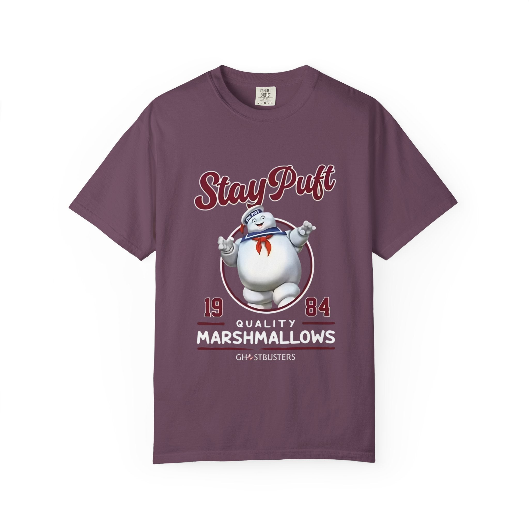 Stay Puft Marshmallows Vintage T-Shirt — Ghostbusters 1984 Retro Tee - Creations by Chris and Carlos