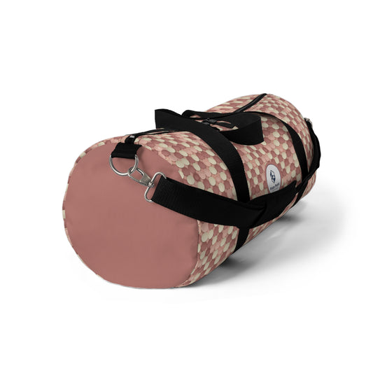 Prism Point Athletic Collection Monochrome Blush Duffel Bag — Stylish Travel & Gym Weekender - Creations by Chris and Carlos