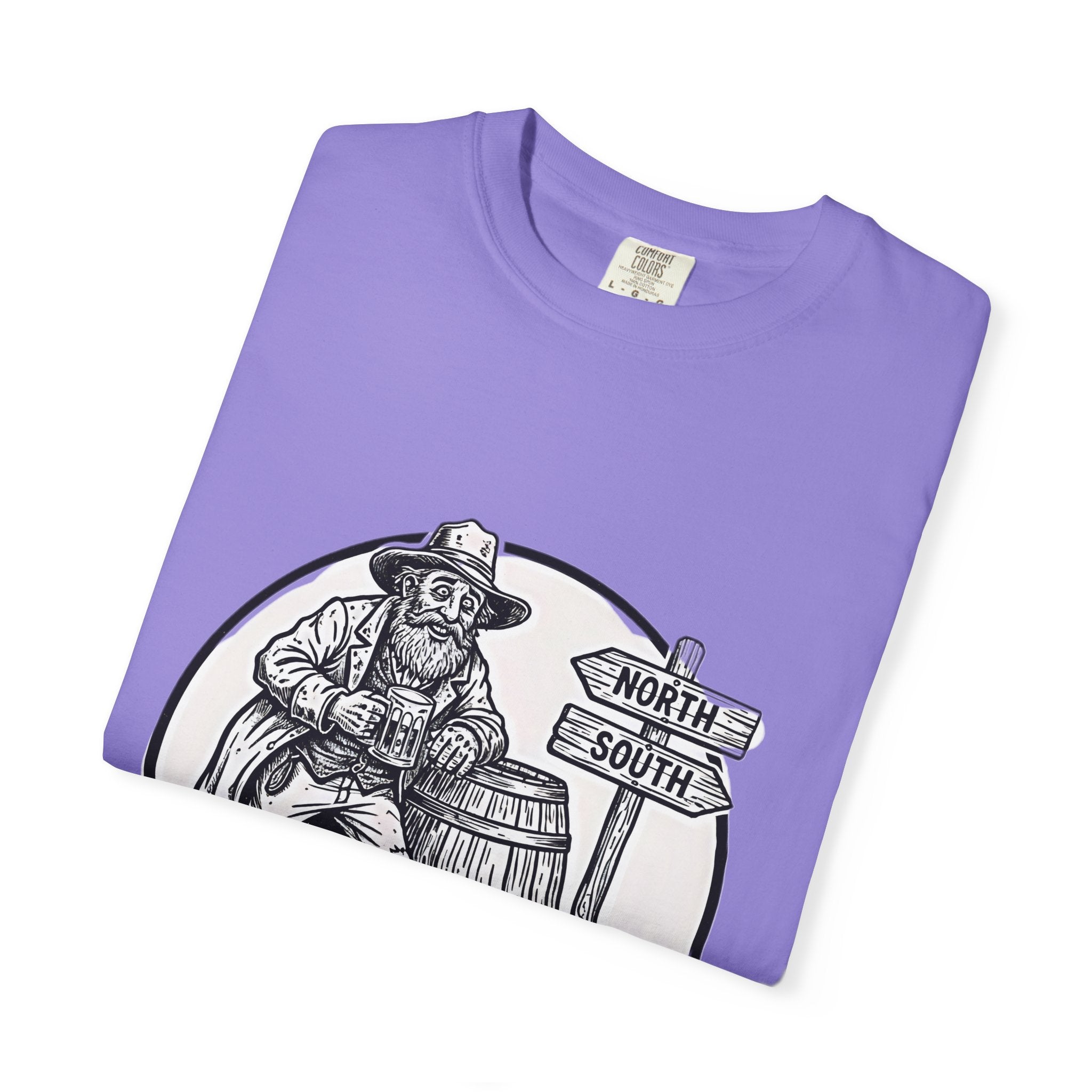 Drunk as Cooter Brown T-Shirt — Vintage Country Barrel Graphic Tee - Creations by Chris and Carlos