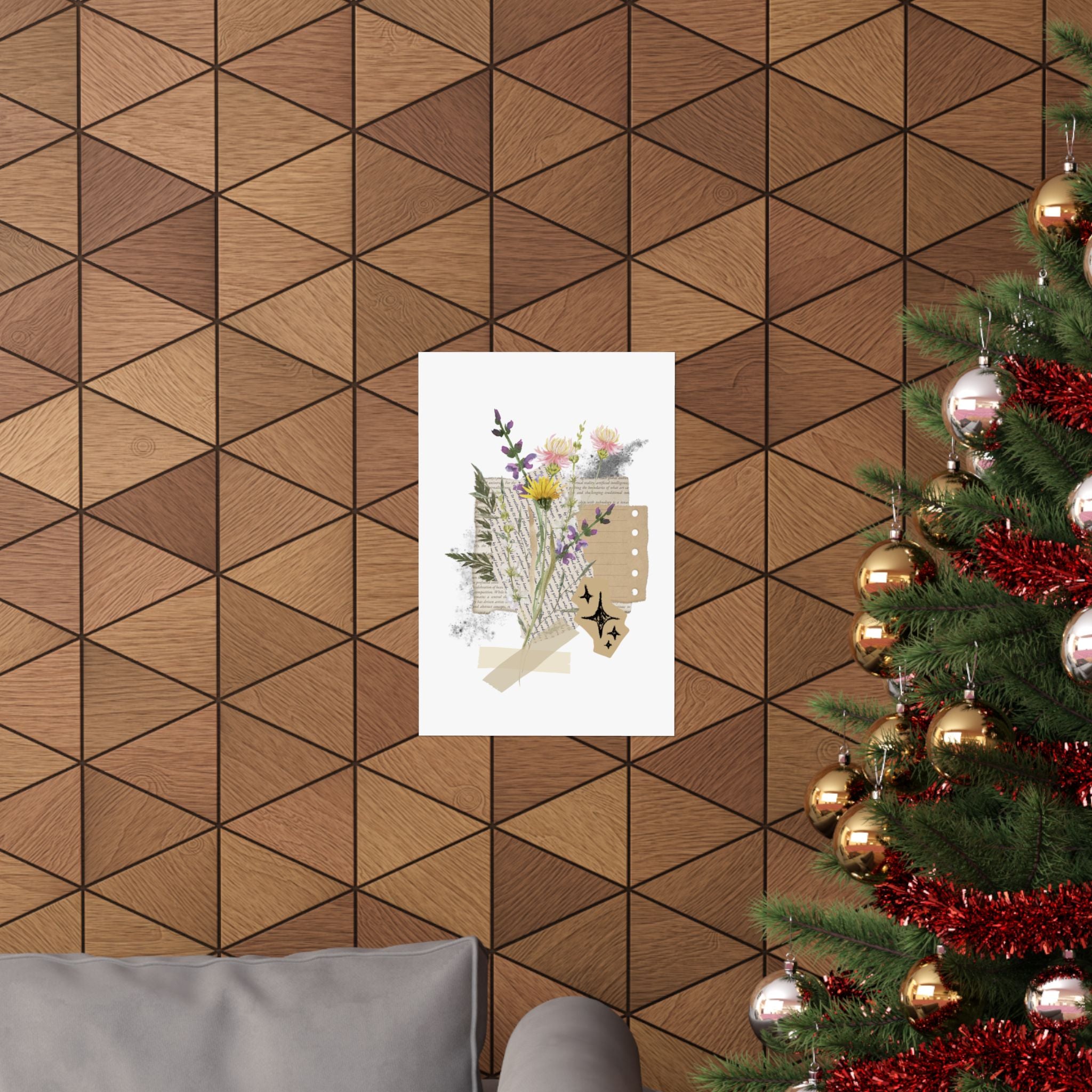 Briarwood Garden Matte Vertical Posters - Creations by Chris and Carlos