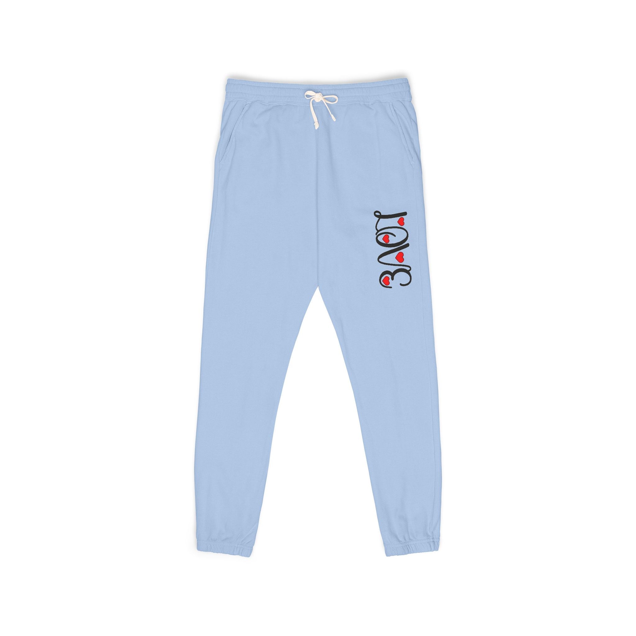 Love Unisex Garment-Dyed Fleece Sweatpants - Creations by Chris and Carlos