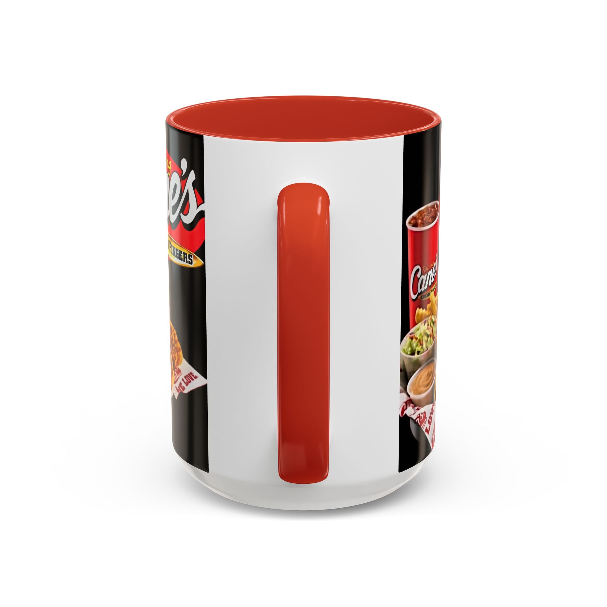Raising Cane's Logo Coffee Mug – Chicken Fingers Fan Cup (11/15oz) - Creations by Chris and Carlos