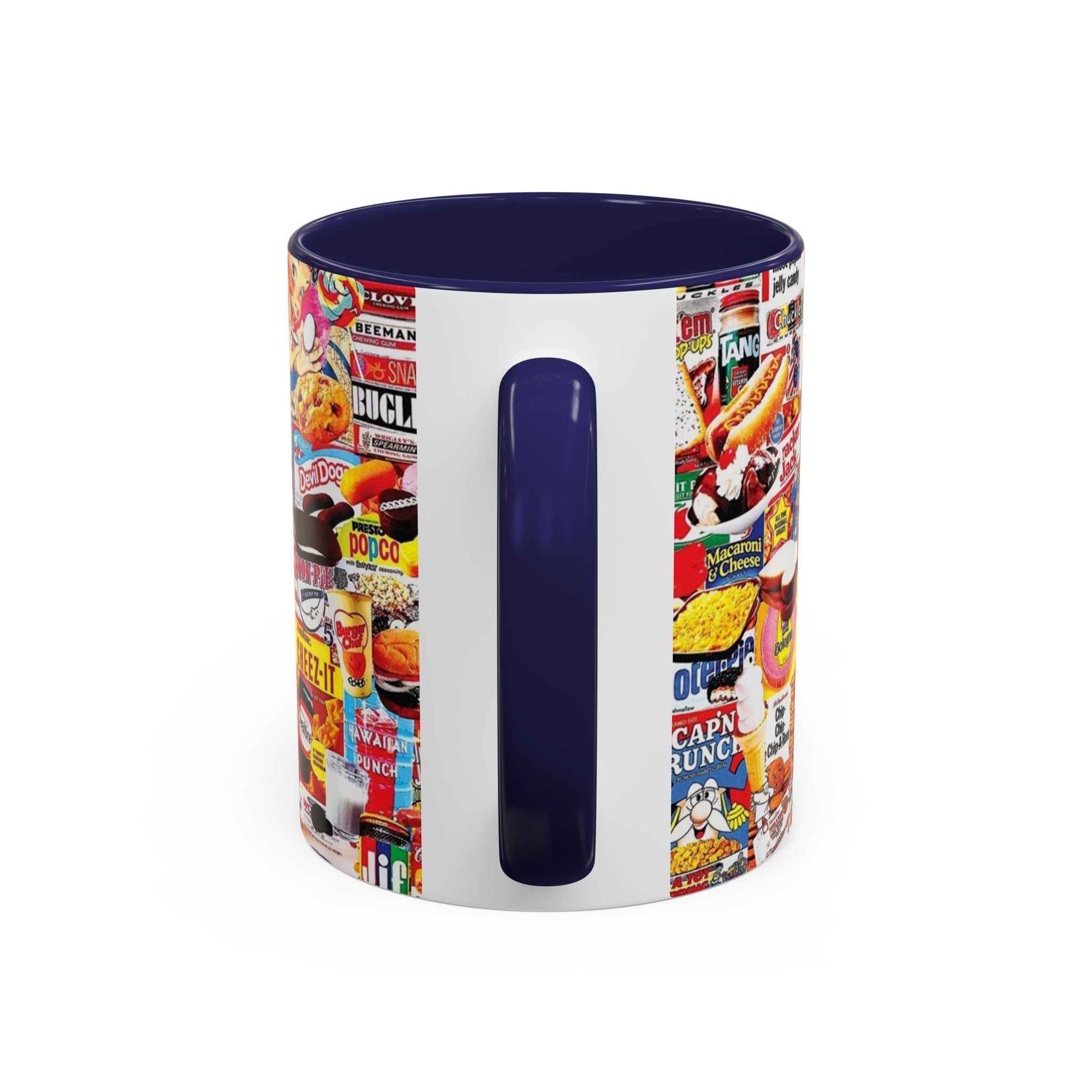 Vintage Snack Packaging Collage Coffee Mug (11/15oz) - Creations by Chris and Carlos