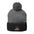 Cozy NYC Pom-Pom Knit Cap, Winter Hat, Embroidered Beanie