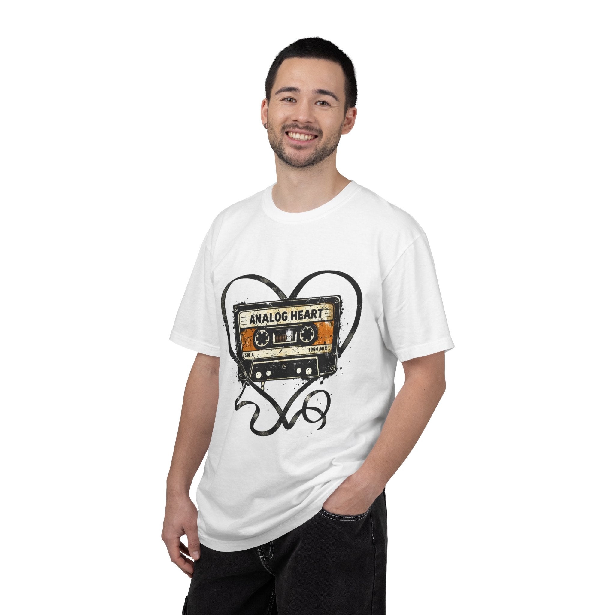 Analog Heart Cassette T-Shirt - Creations by Chris and Carlos