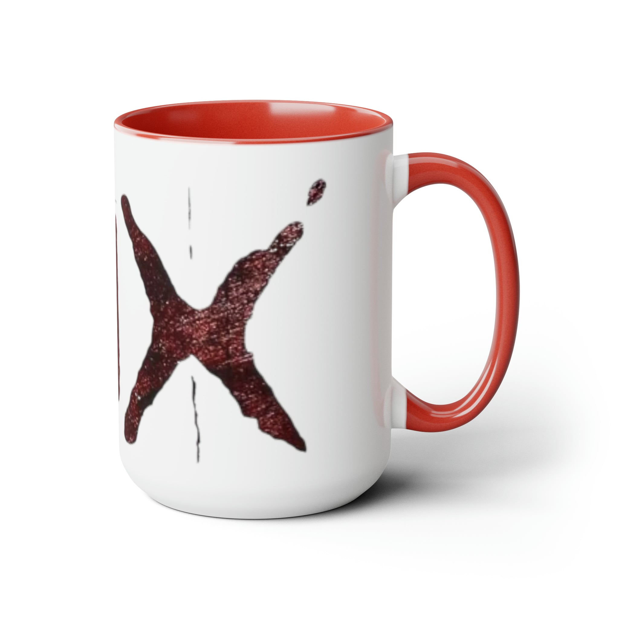 Saw X Movie-  Two-Tone Coffee Mugs, 15oz - Creations by Chris and Carlos