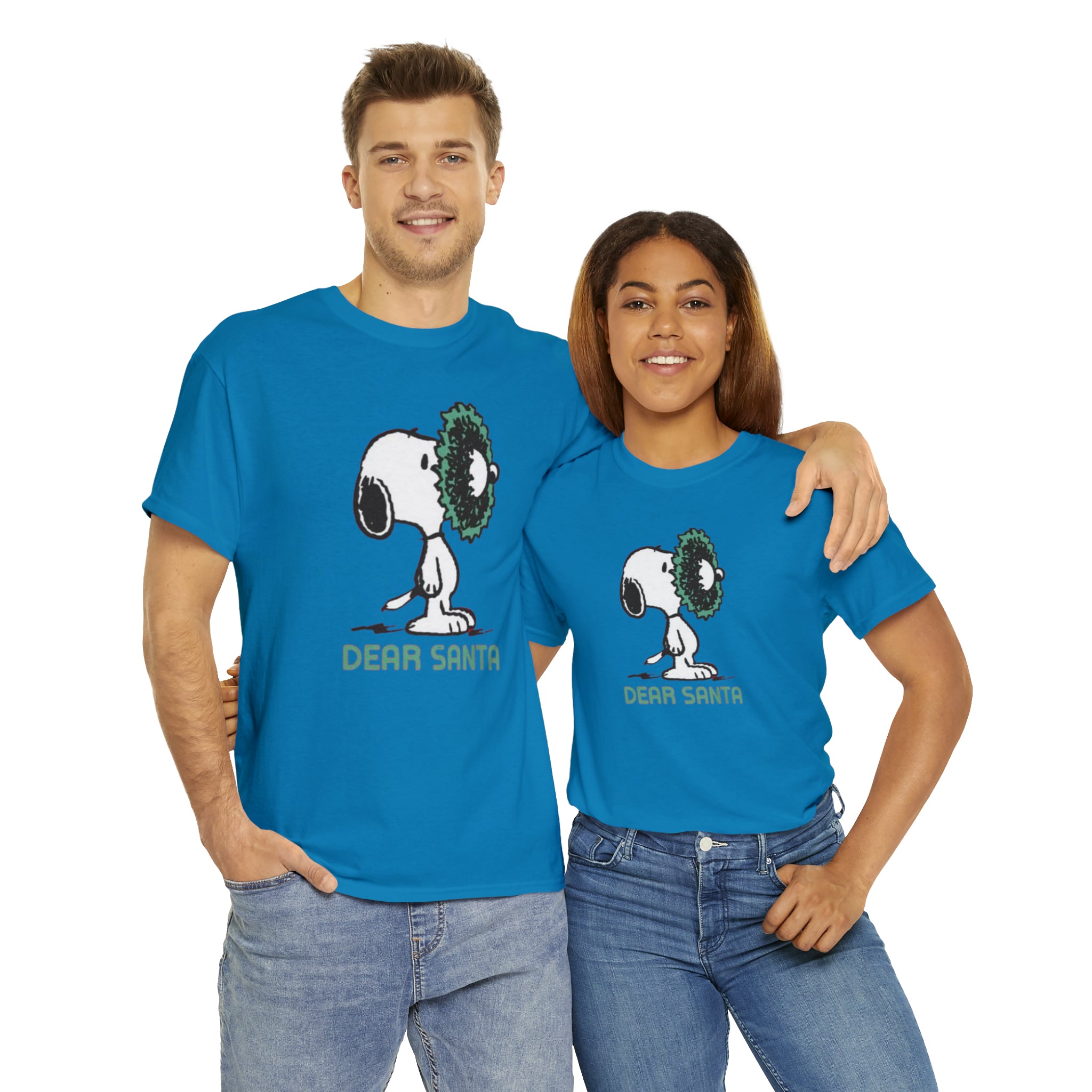 Snoopy- Unisex Heavy Cotton T-Shirt - Creations by Chris and Carlos