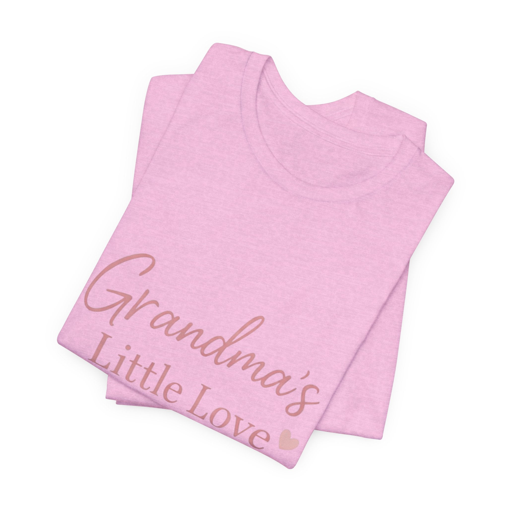 Grandma's Little Love T-Shirt — Floral Grandma Tee for New Grandmothers - Creations by Chris and Carlos