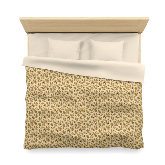 Old Soul Harvest™ Pressed Autumn Leaves Duvet Cover - Duvet Cover from the Old Soul Harvest Bedding collection