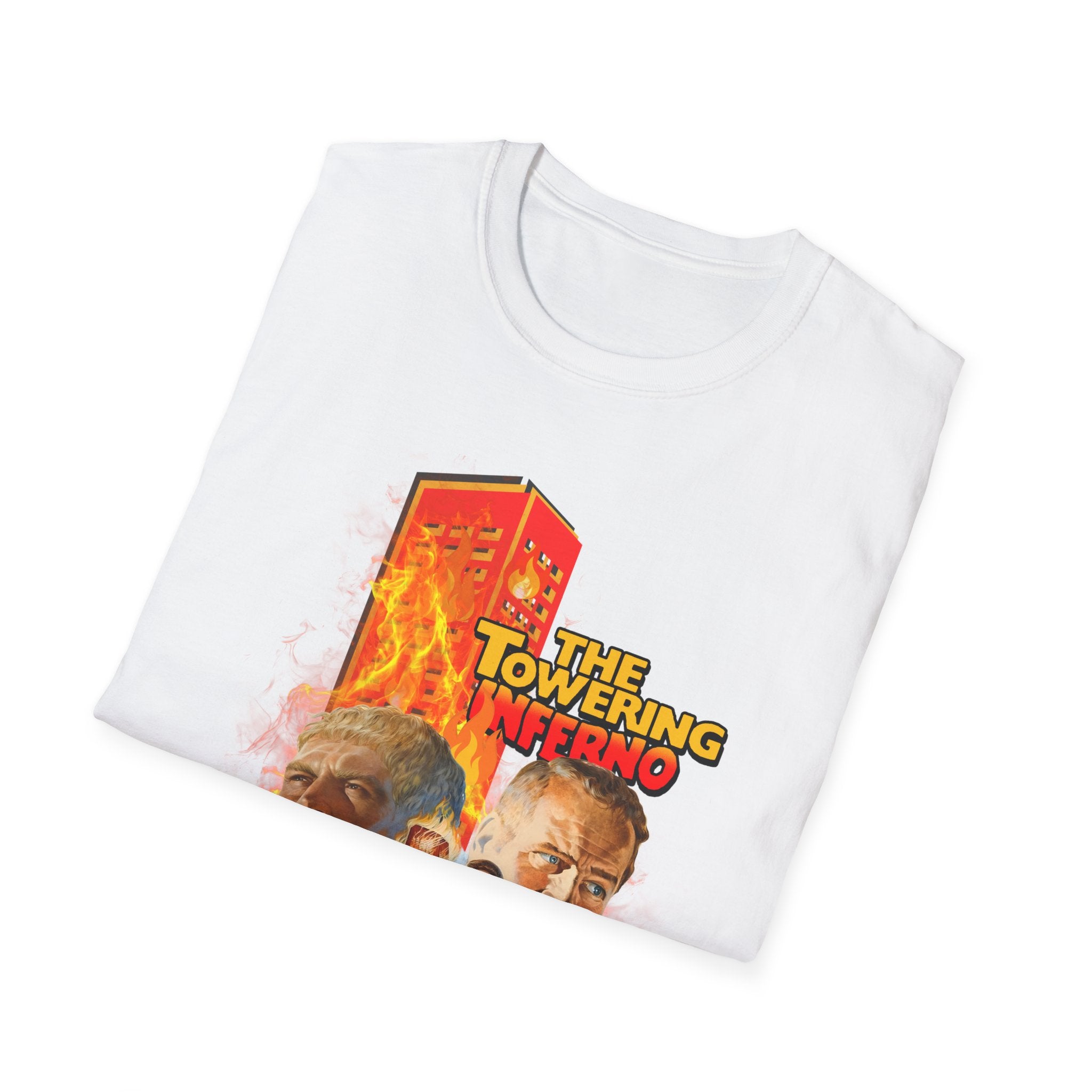 T-Shirt - The Towering Inferno Vintage Movie Poster Tee - Creations by Chris and Carlos