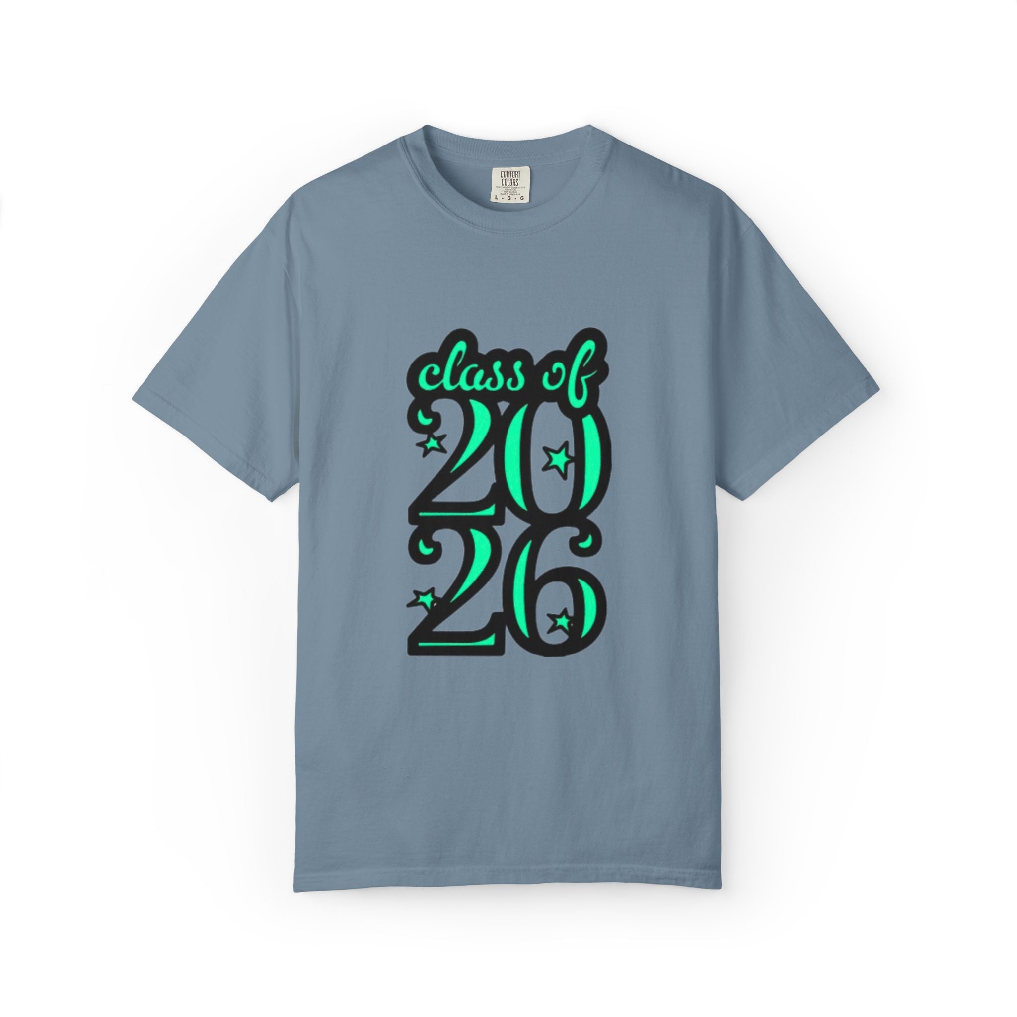 Class of 2026 Graduation Green T-Shirt - Creations by Chris and Carlos