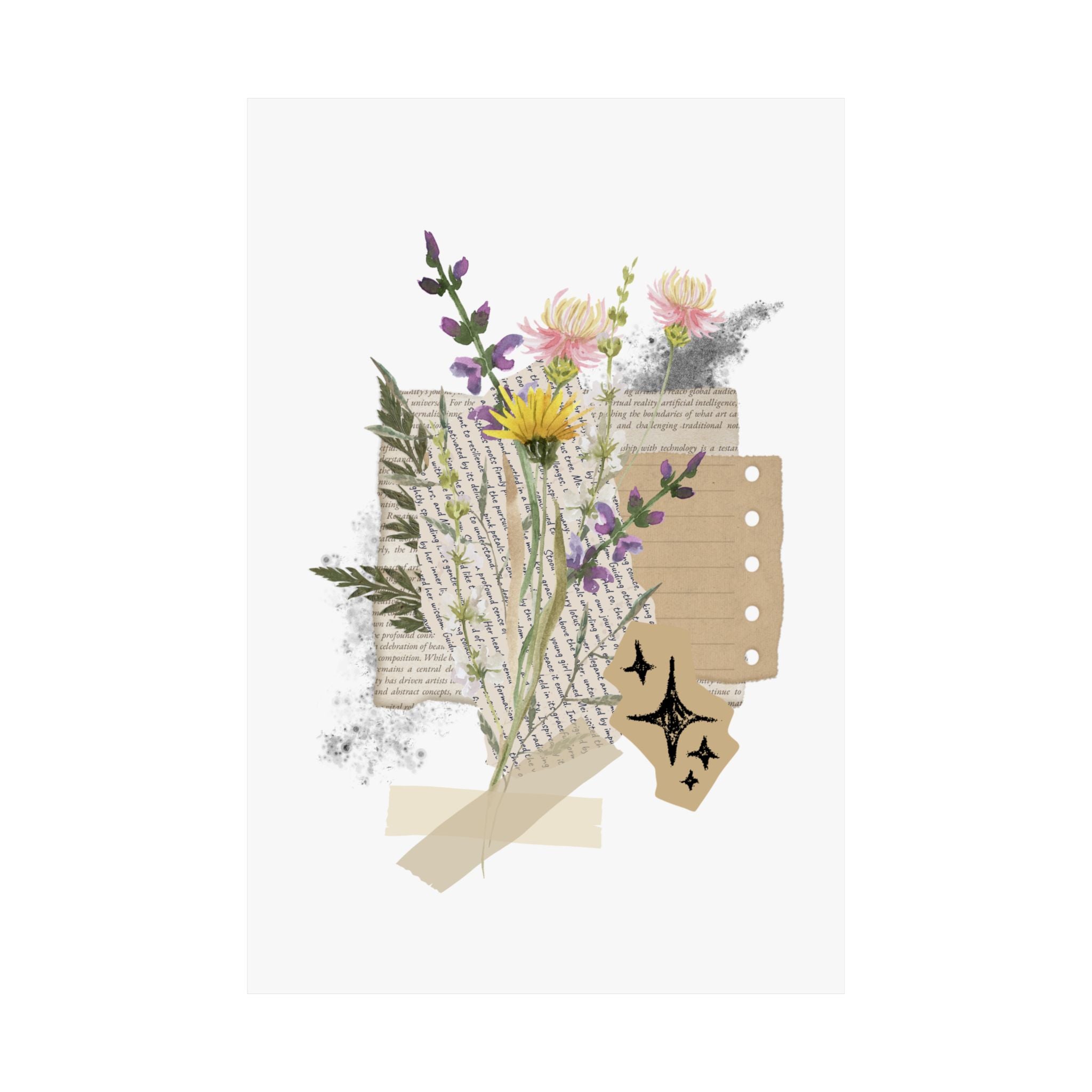 Briarwood Garden Matte Vertical Posters - Creations by Chris and Carlos