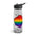 Pride Rainbow Water Bottle | Reusable Drink Container, LGBTQ+ Gift, Eco-Friendly Hydration, Fitness Gear