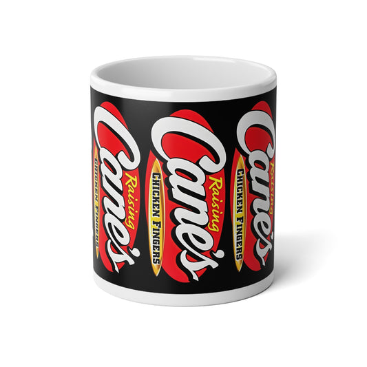 Raising Cane's Logo 20oz Jumbo Coffee Mug - Creations by Chris and Carlos