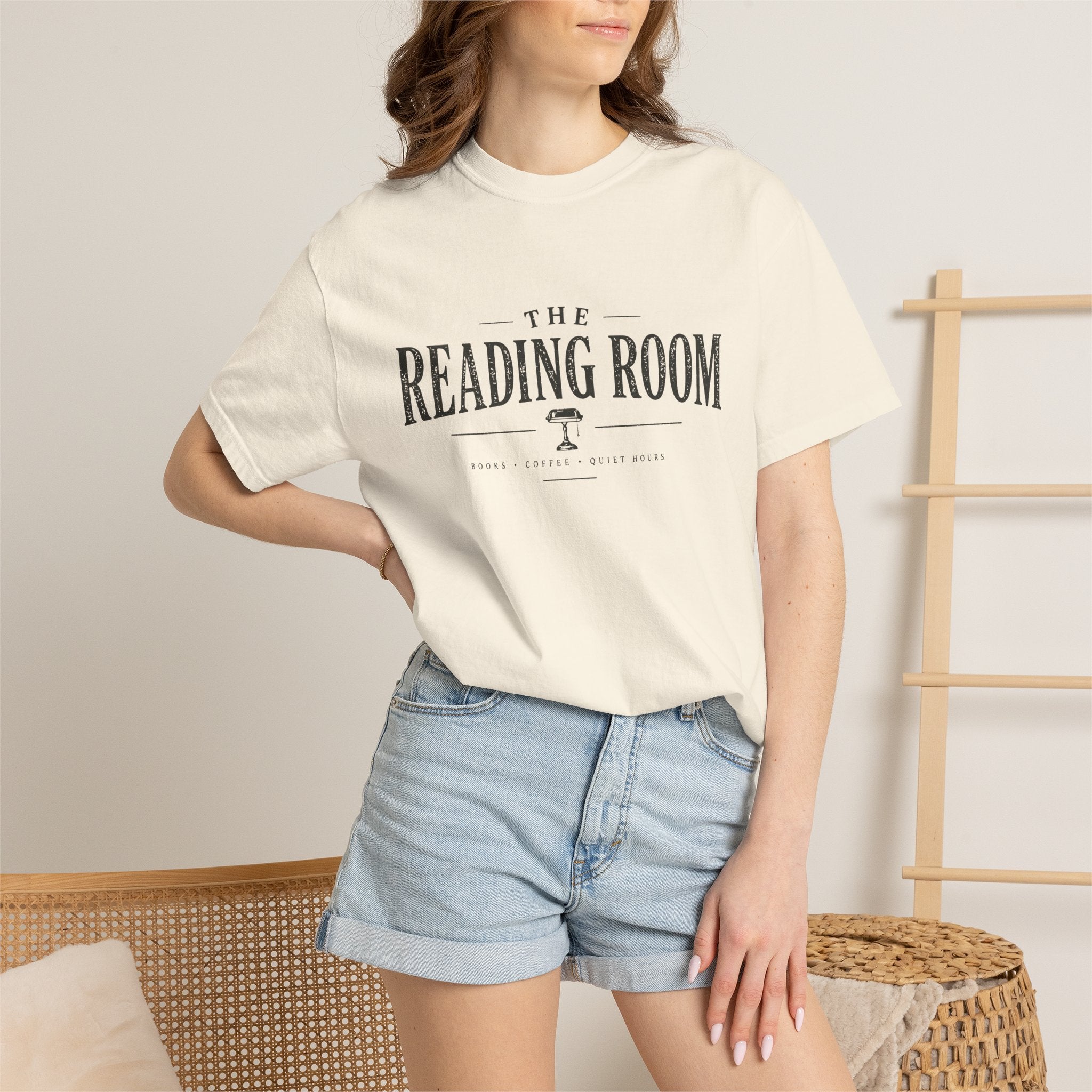 Reading Room Vintage Logo T-Shirt - Creations by Chris and Carlos