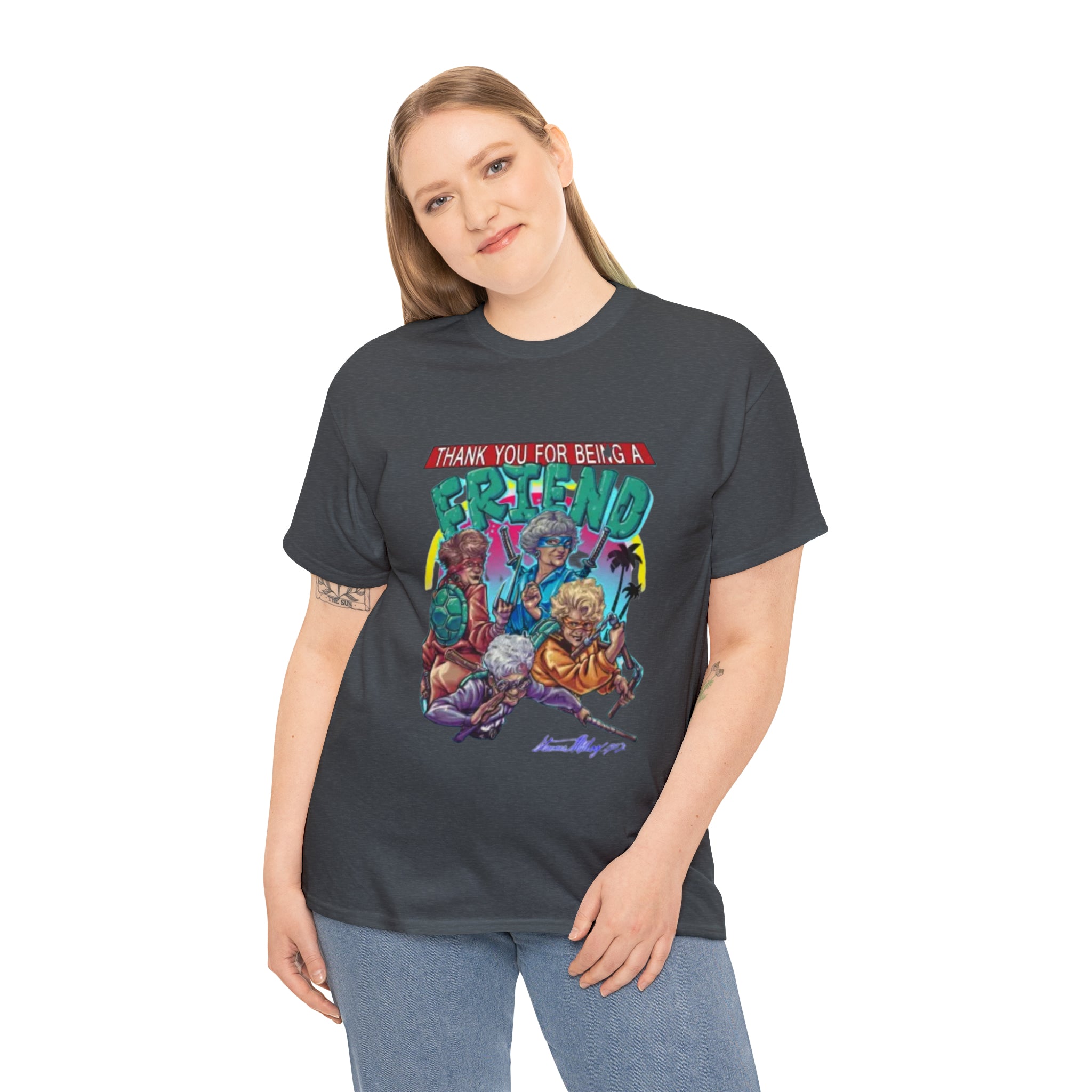The T-Shirtnage Mutant Ninja Turtles- Unisex Heavy Cotton T-Shirt - Creations by Chris and Carlos