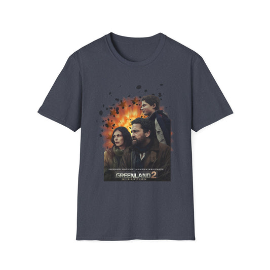 Greenland 2 Movie Poster T-Shirt — Action Thriller Fan Tee - Creations by Chris and Carlos