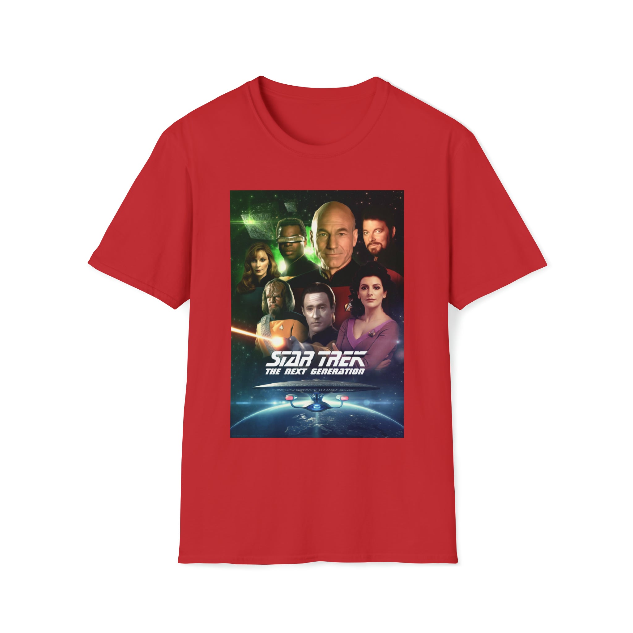 Star Trek The next generation- Unisex Softstyle T-Shirt - Creations by Chris and Carlos