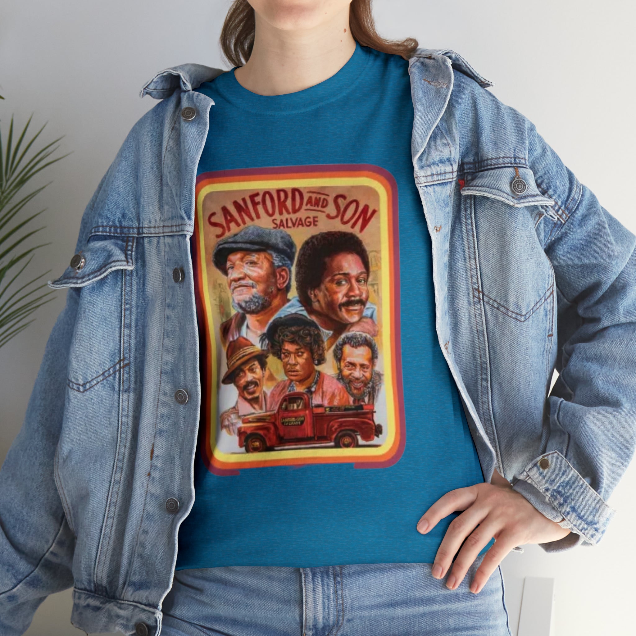 Sandford and Son 70's TV Show- Unisex Heavy Cotton T-Shirt - Creations by Chris and Carlos