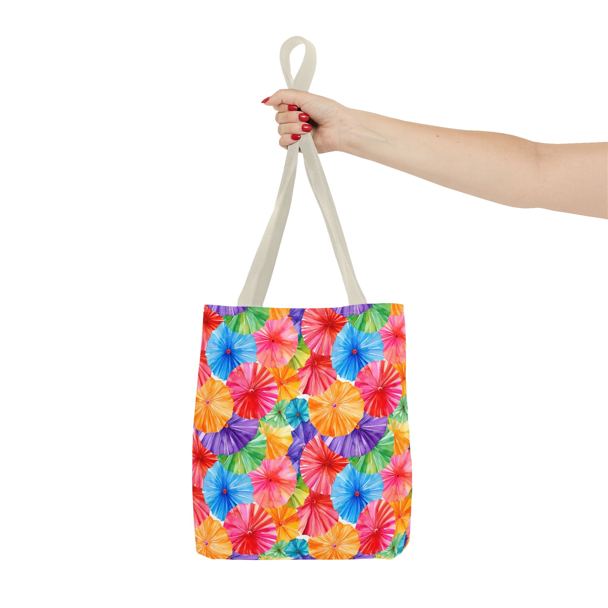 Sol y Alegría (Sun and Joy) Collection- Cactus Succulent Pattern Microfiber Blanket Soft Velveteen Throw for Home & Garden Lovers Colorful Paper Parasol Pattern Tote Bag — Vibrant Summer Beach Market Bag - Creations by Chris and Carlos