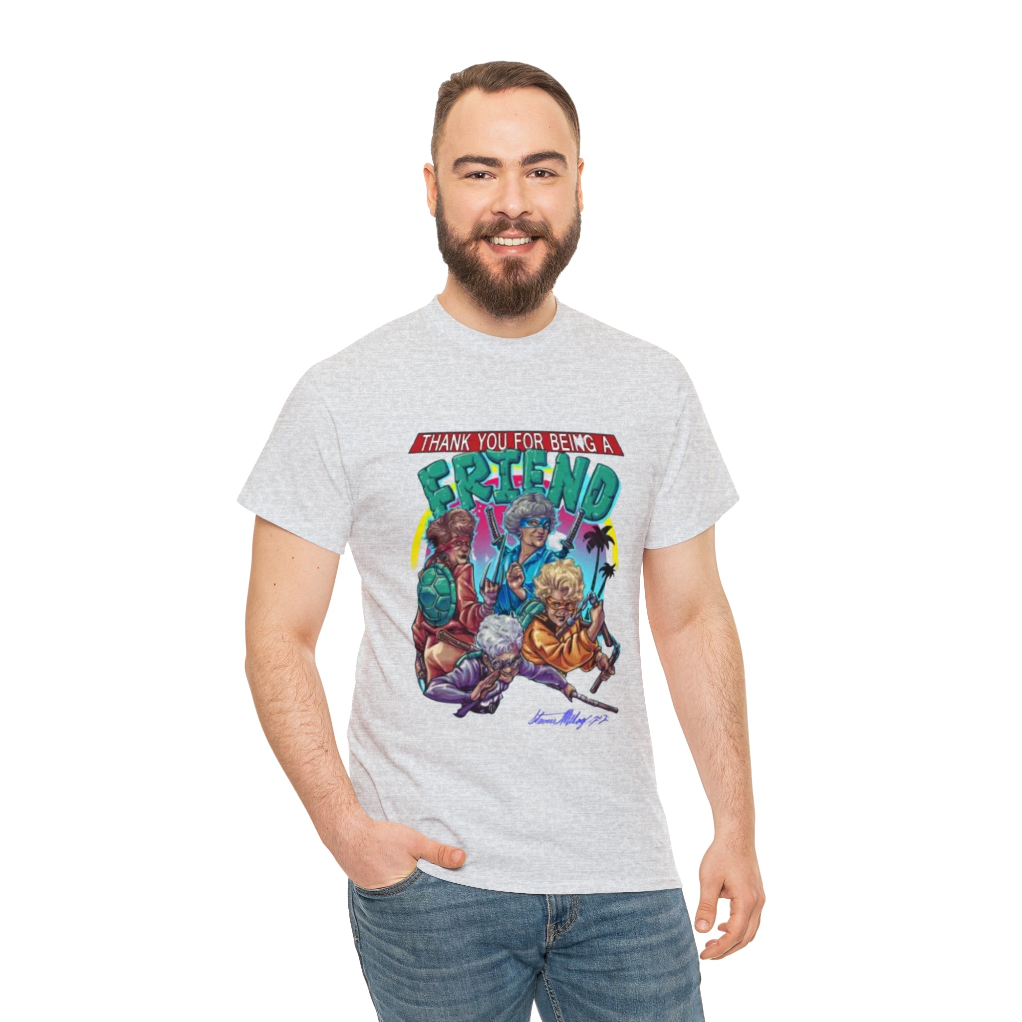 The T-Shirtnage Mutant Ninja Turtles- Unisex Heavy Cotton T-Shirt - Creations by Chris and Carlos
