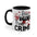 Runs on Wine and True Crime- Accent Mugs