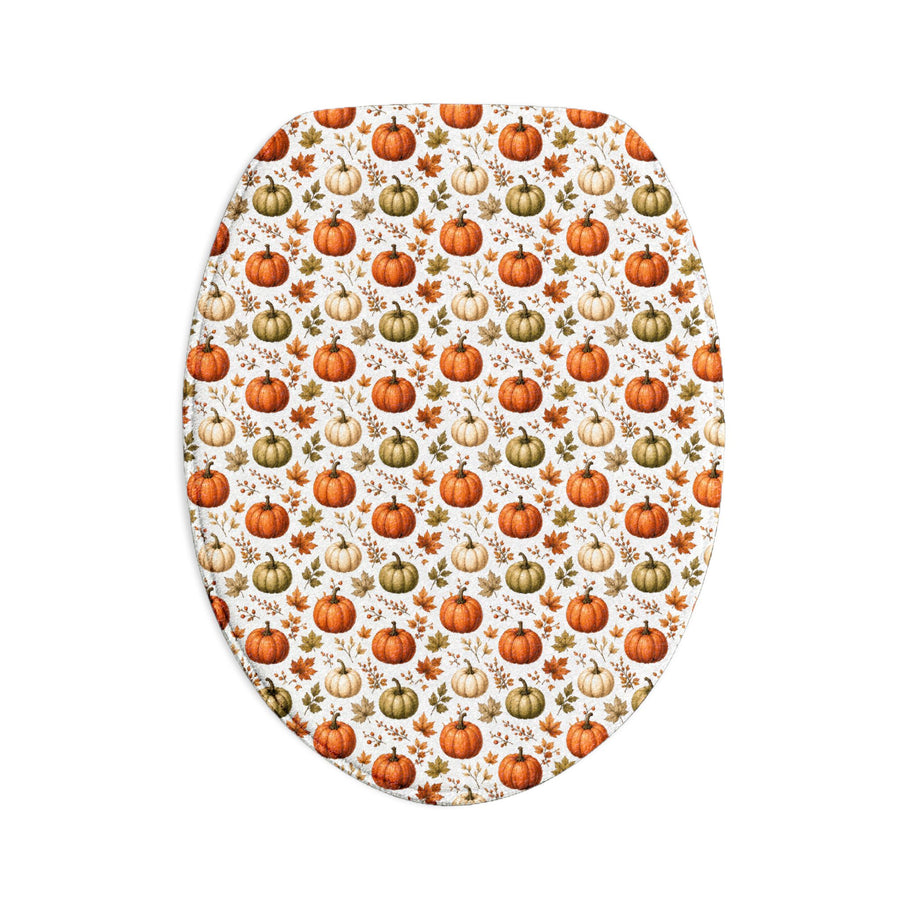 Autumn Pumpkin Bath Mat Set – Old Soul Halloween Hollow™ | Pumpkin Hollow