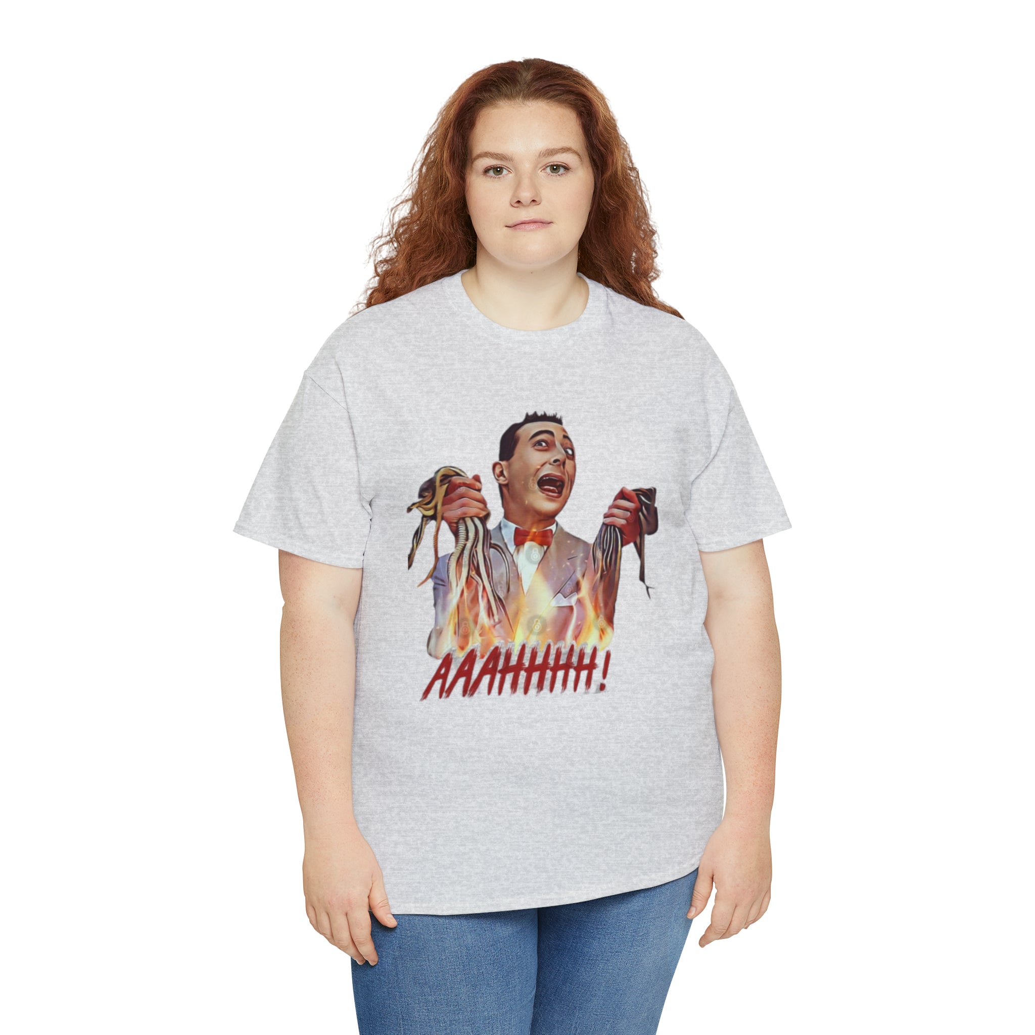 Pee Wee Herman-  Unisex Heavy Cotton T-Shirt - Creations by Chris and Carlos