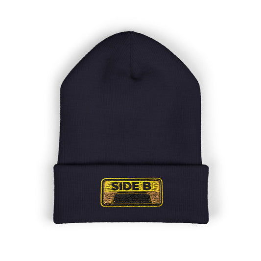 Side B Cassette Embroidered Beanie - Creations by Chris and Carlos