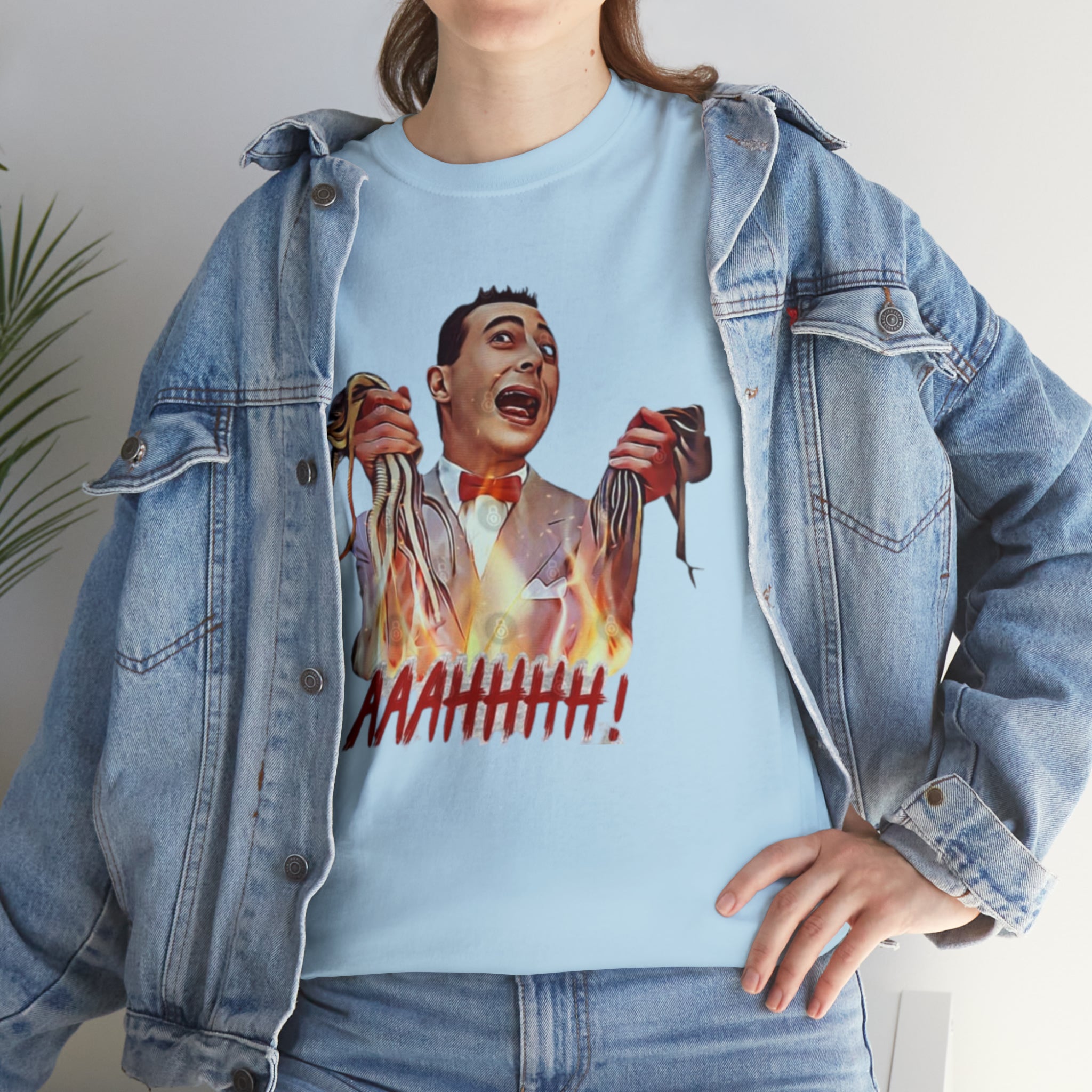 Pee Wee Herman-  Unisex Heavy Cotton T-Shirt - Creations by Chris and Carlos