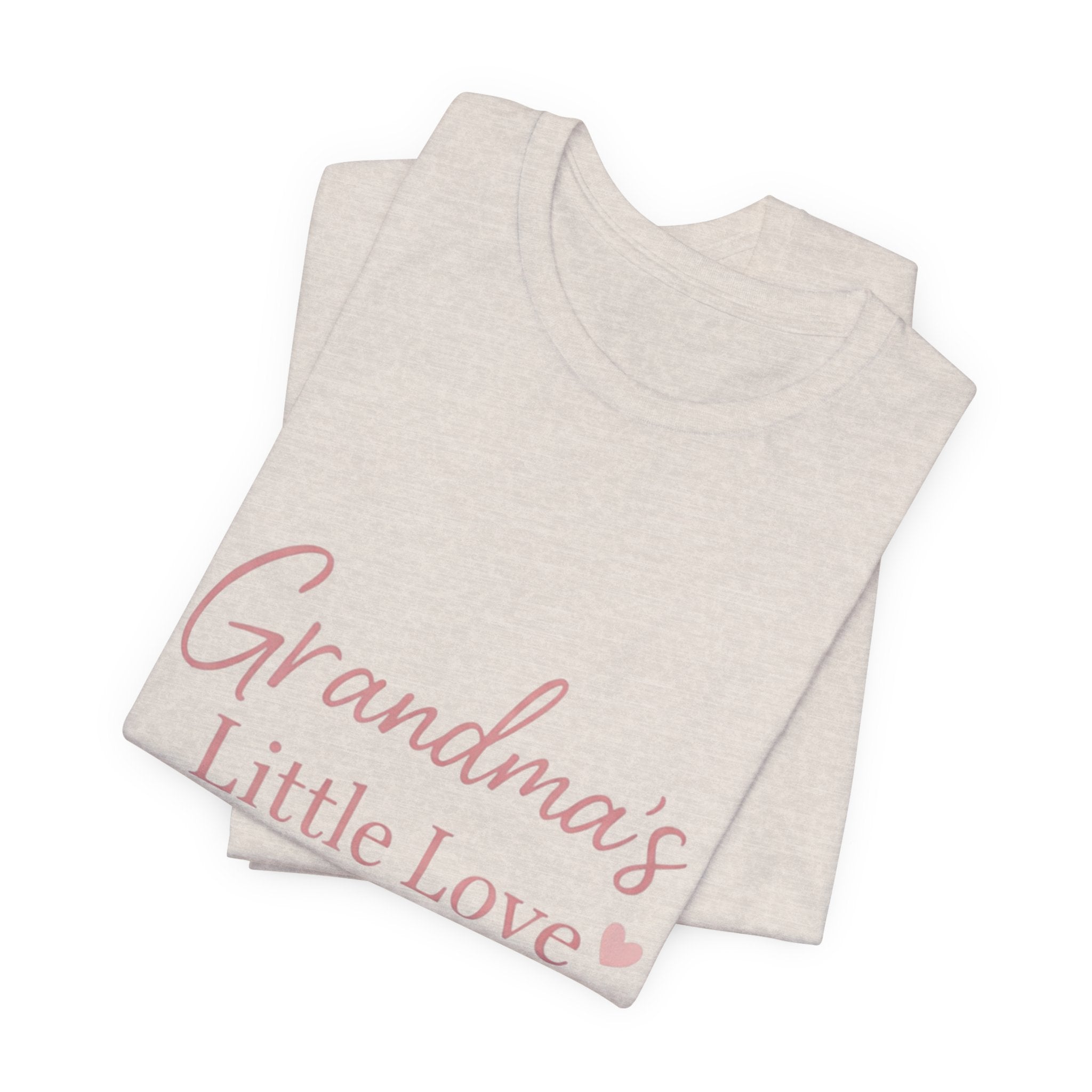 Grandma's Little Love T-Shirt — Floral Grandma Tee for New Grandmothers - Creations by Chris and Carlos