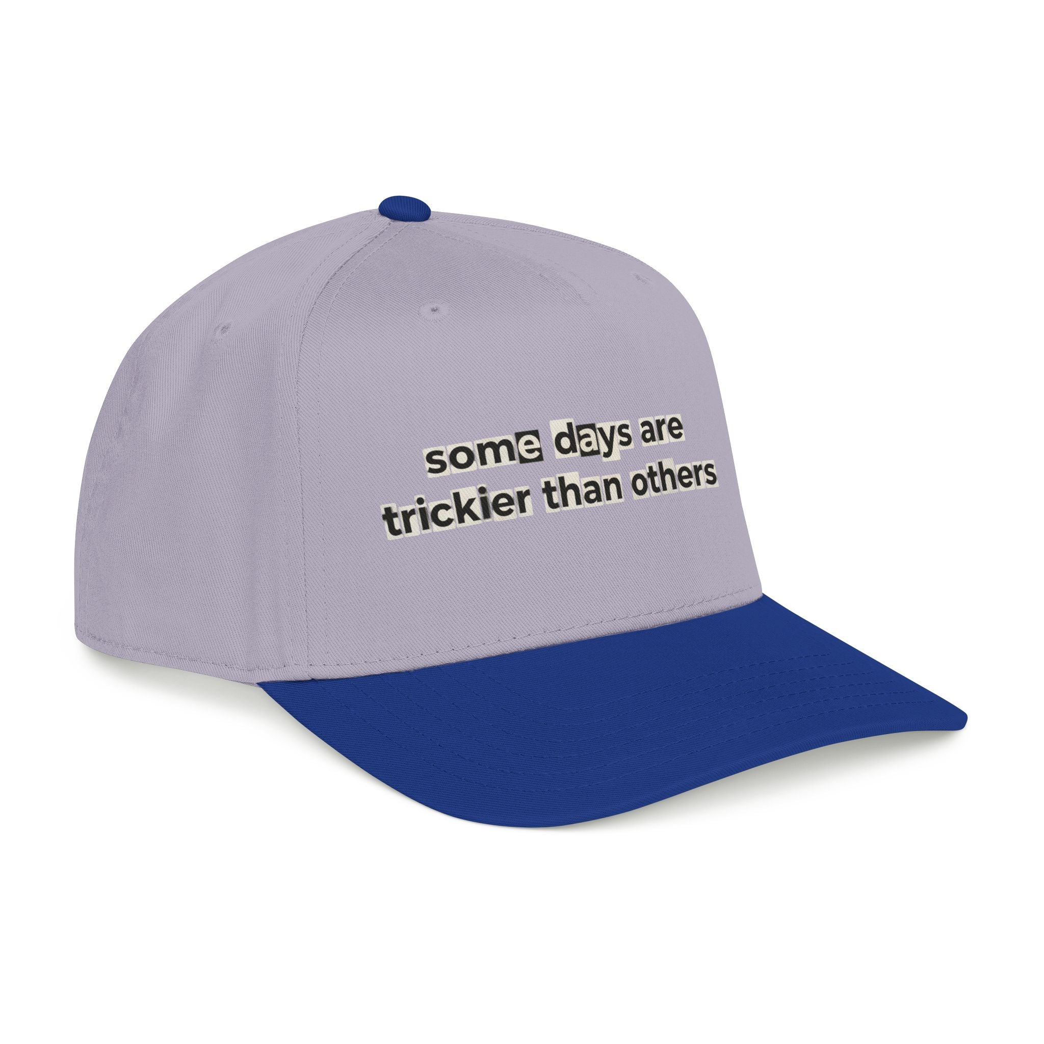 Baseball Cap — "Some Days Are Trickier Than Others" Patch - Creations by Chris and Carlos