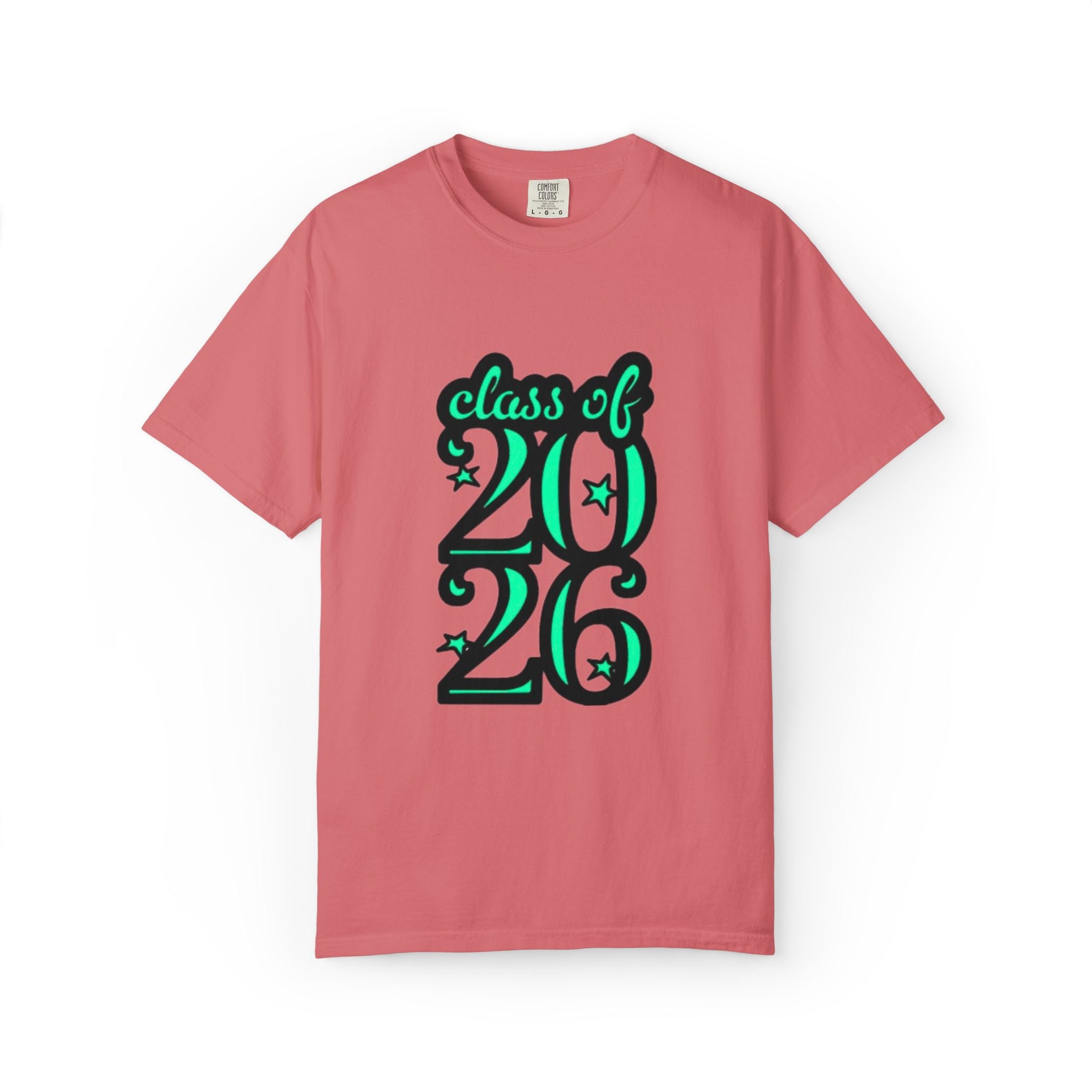 Class of 2026 Graduation Green T-Shirt - Creations by Chris and Carlos