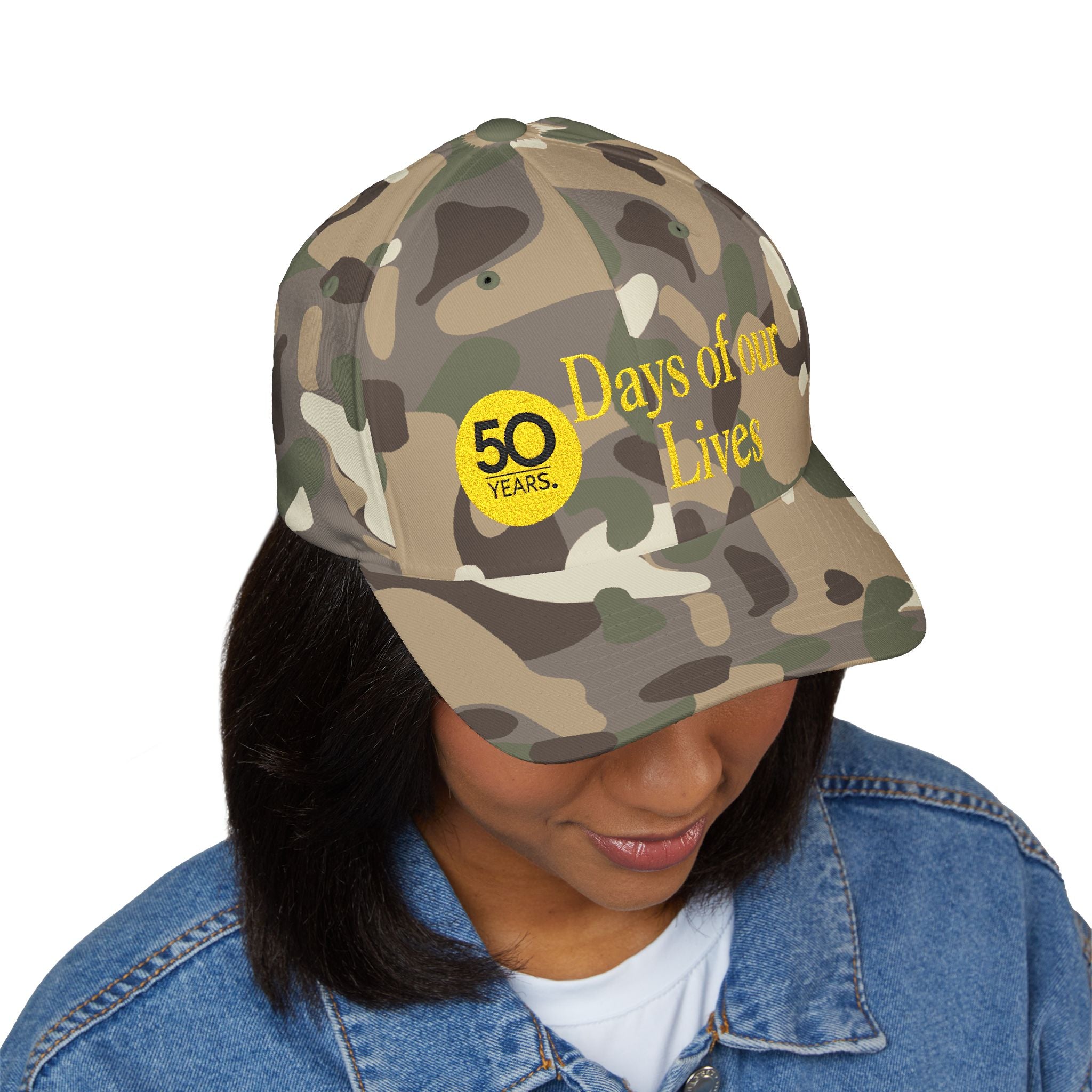 Days of Our Lives Embroidered Cap, Stylish Baseball Hat, Gift for Fans, Summer Accessory, Adjustable Cap - Creations by Chris and Carlos
