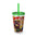 Mc Donald's Inspired- Sunsplash Tumbler with Straw, 16oz